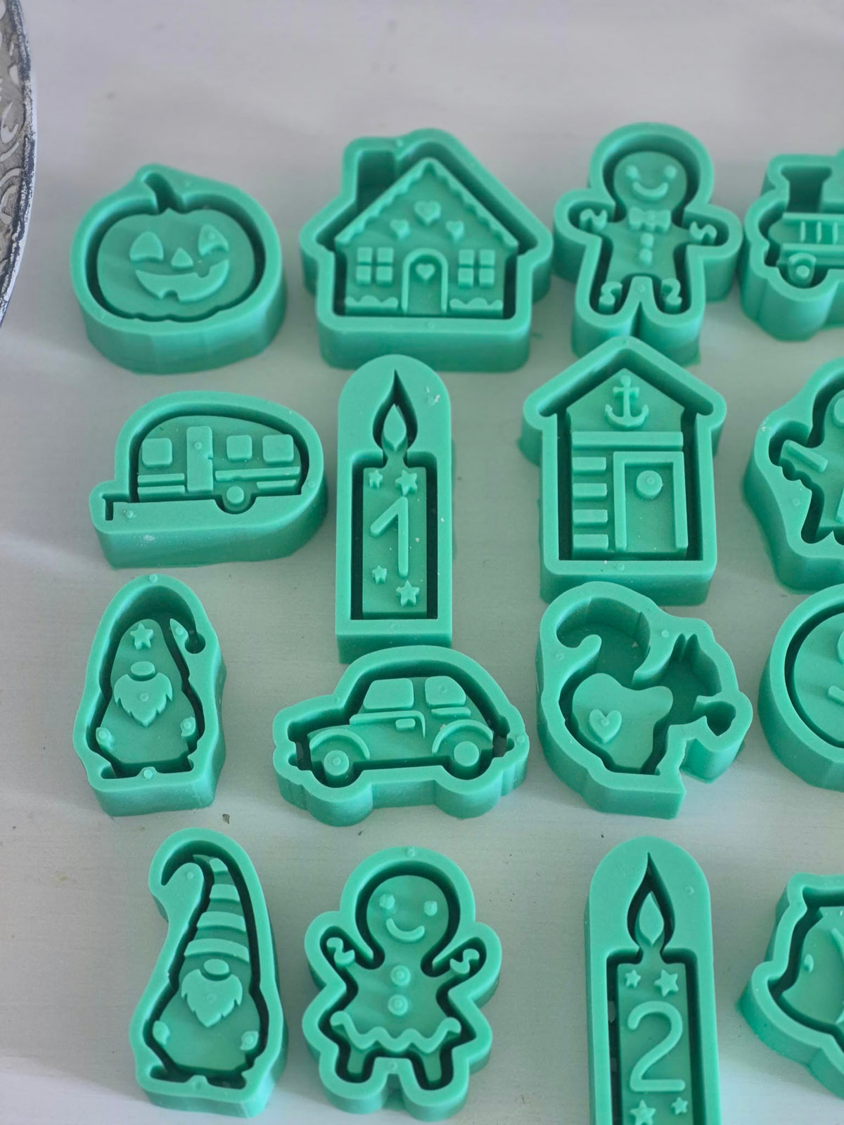 Adventskalender Silikonformen Minis 2026