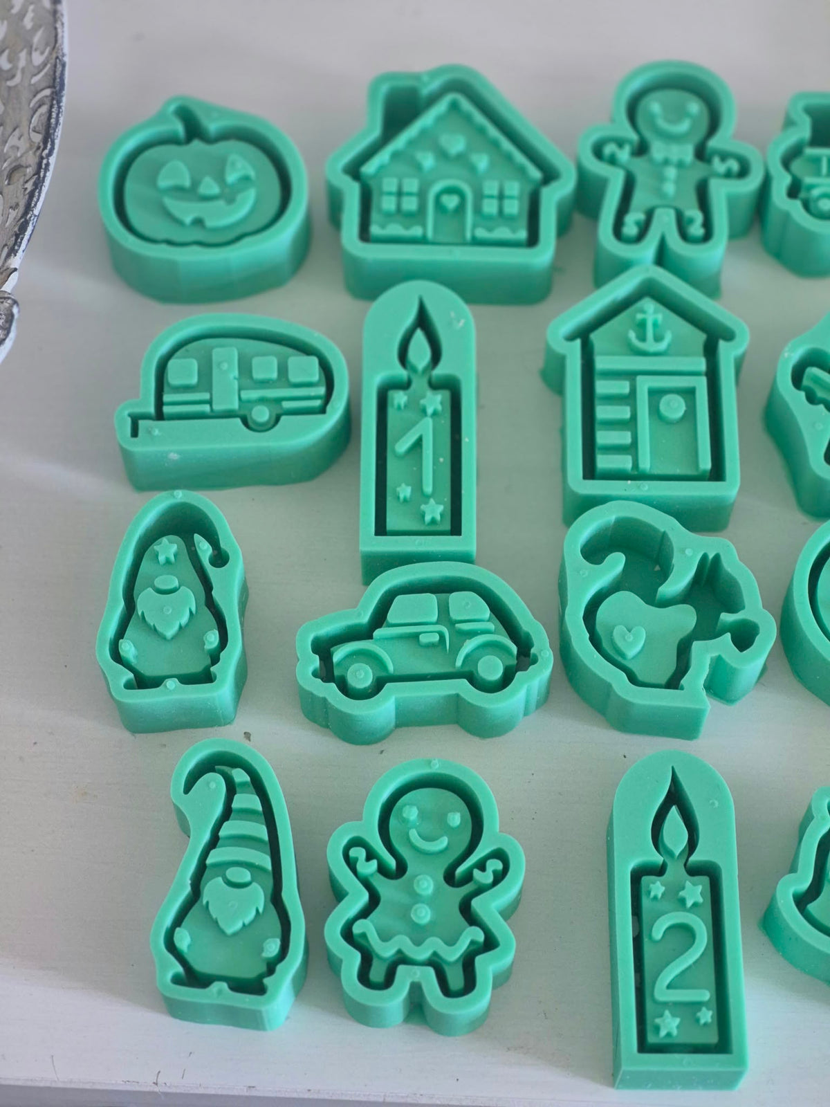 Adventskalender Silikonformen Minis 2026
