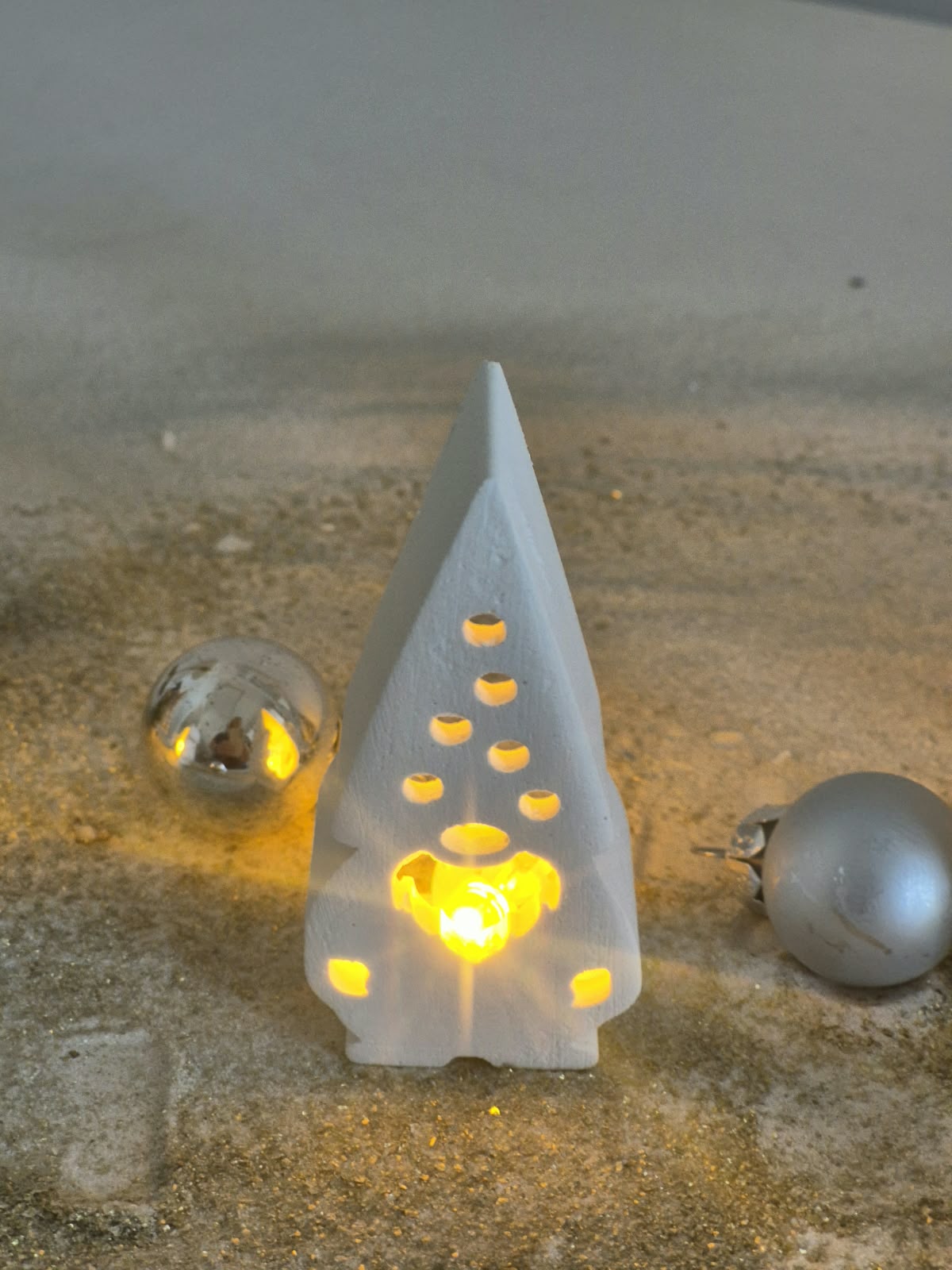MINI Ballonlichtform Wichtel Stern, Streifen und Punkte