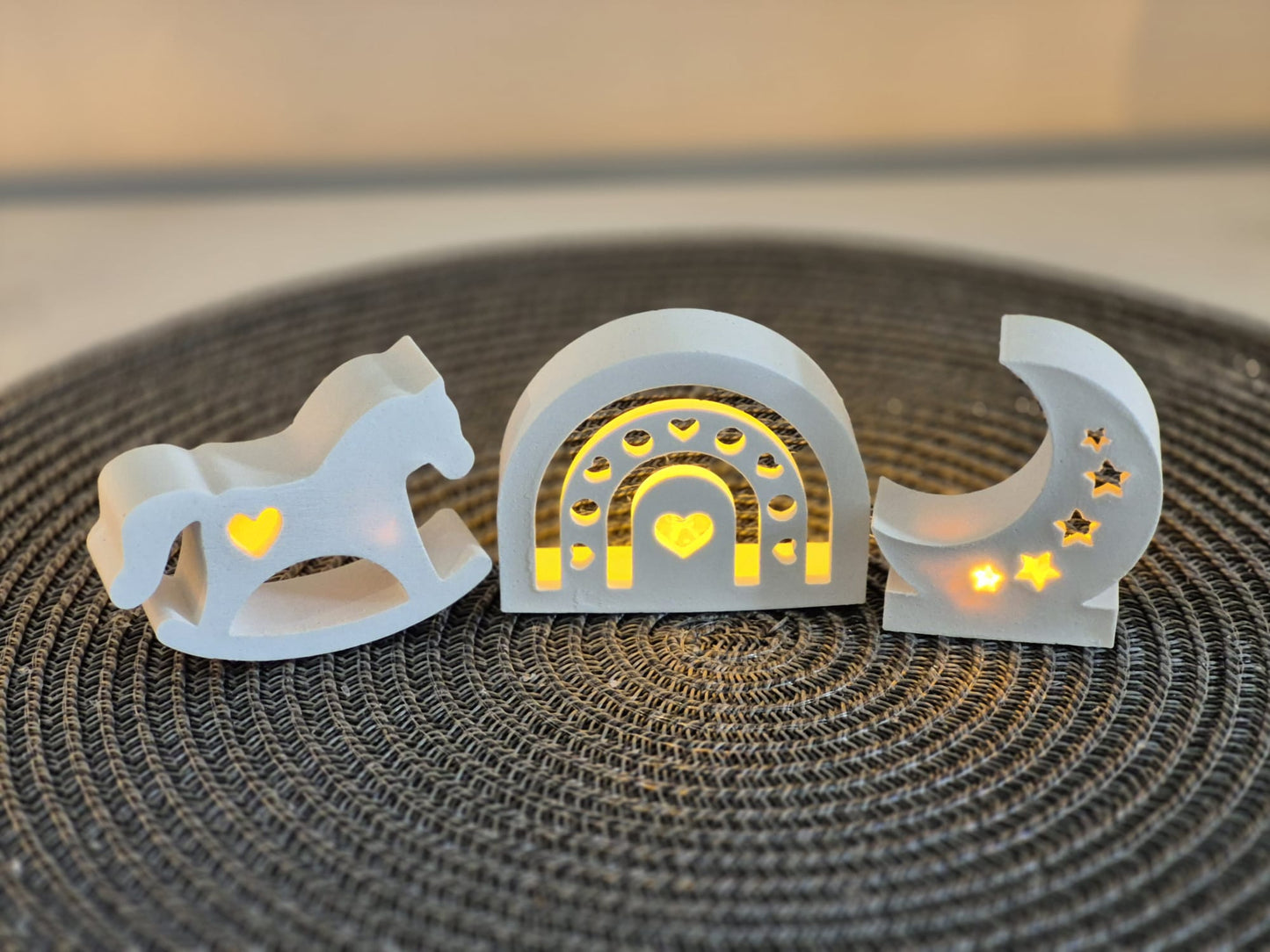 Adventskalender mit 24 Mini Ballonlicht Silikonformen